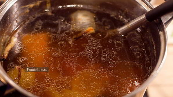 красный бульон