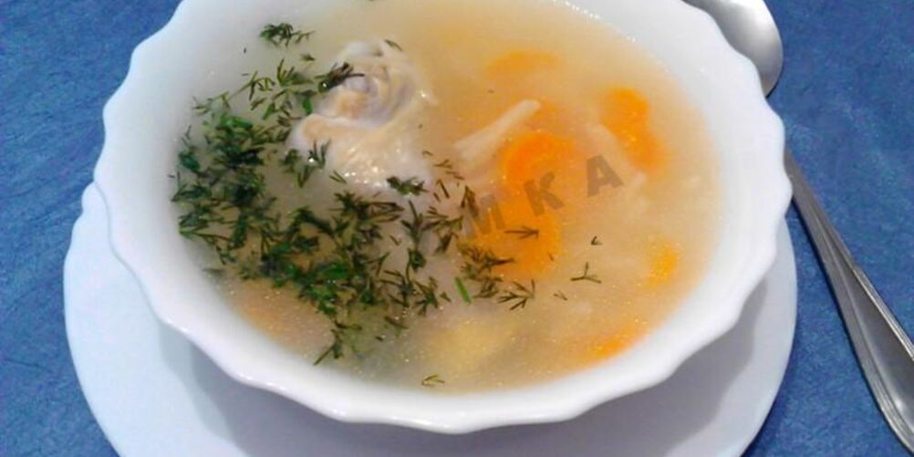 Рецепт куриного бульона с вермишелью