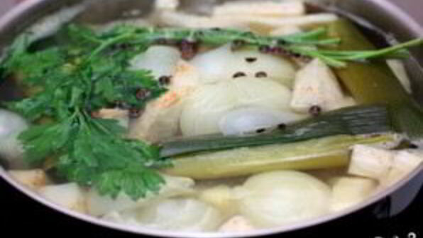 овощной бульон простой