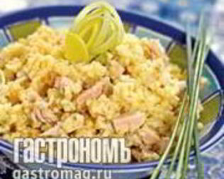 Пшенная каша на курином бульоне