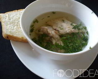 Свиной бульон