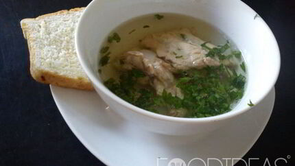 Свиной бульон