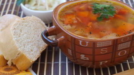 Фасолада — греческий фасолевый суп