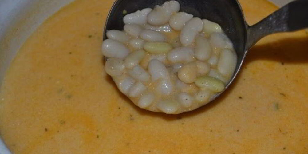 Рецепт фасолевого супа на сметане