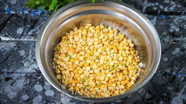 гороховый суп без картошки