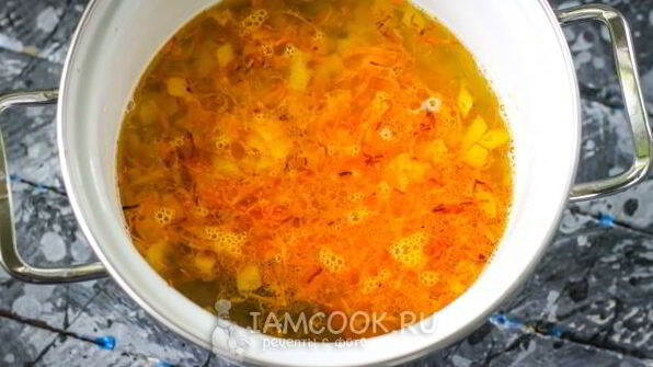 гороховый суп без картошки