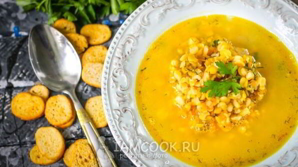 гороховый суп без картошки