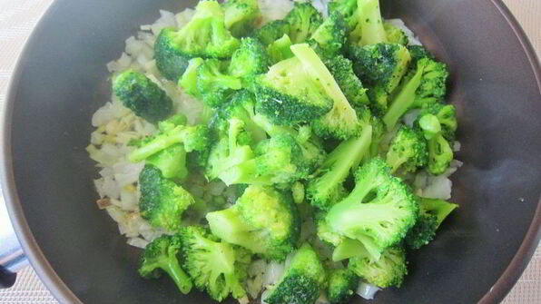 гороховый суп с брокколи