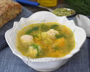 Гороховый суп с фрикадельками