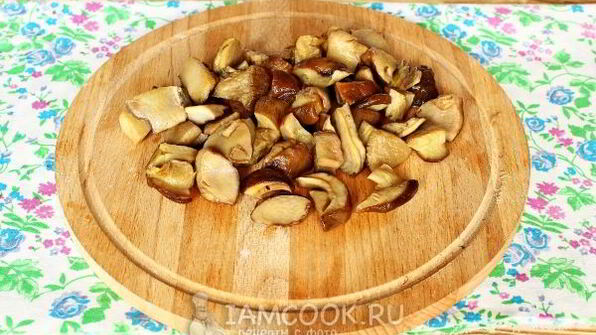 гороховый суп с грибами