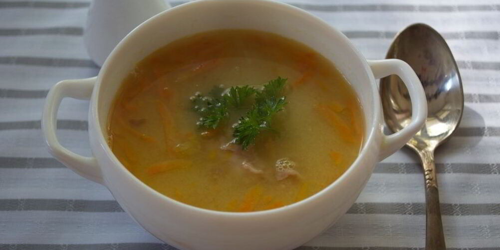 Рецепт горохового супа с копченым окороком