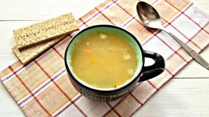 Гороховый суп с курицей