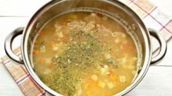 гороховый суп с курицей