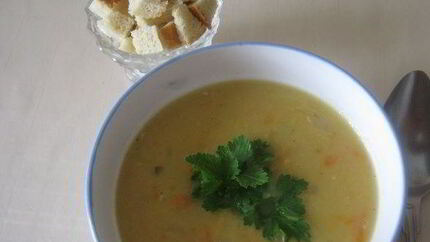 Гороховый суп с ребрами