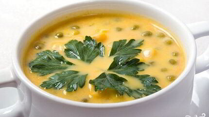 Гороховый суп с ребрышками