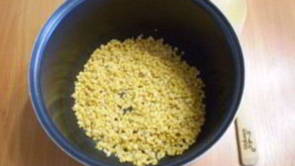 гороховый суп с сухариками