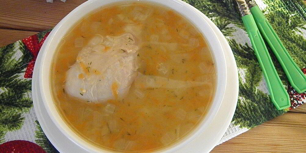 Рецепт горохового супа с цыпленком