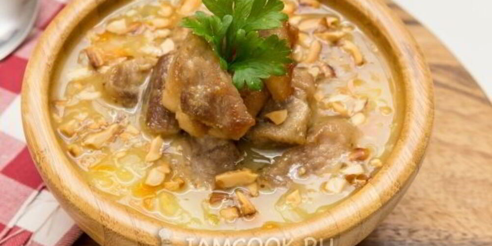 Рецепт горохового супа со свининой