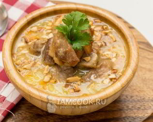 Гороховый суп со свининой