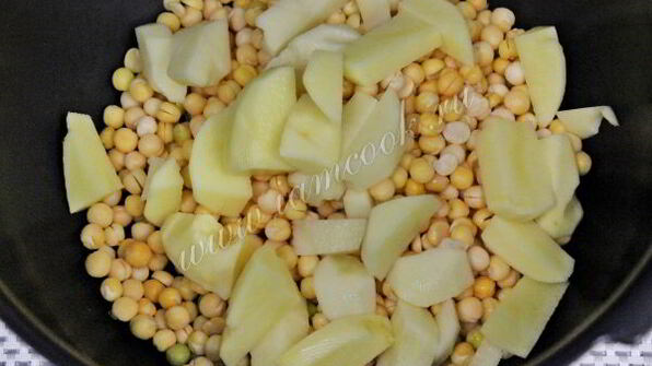 гороховый суп в мультиварке