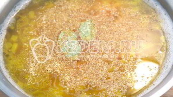 постный гороховый суп