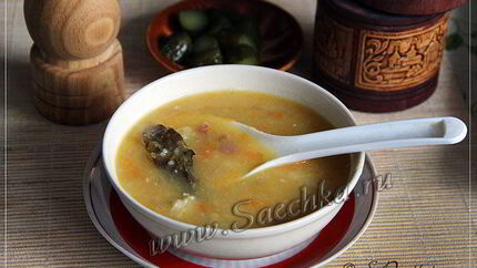 Суп гороховый