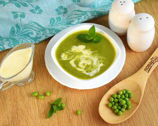 Суп из зеленого гороха