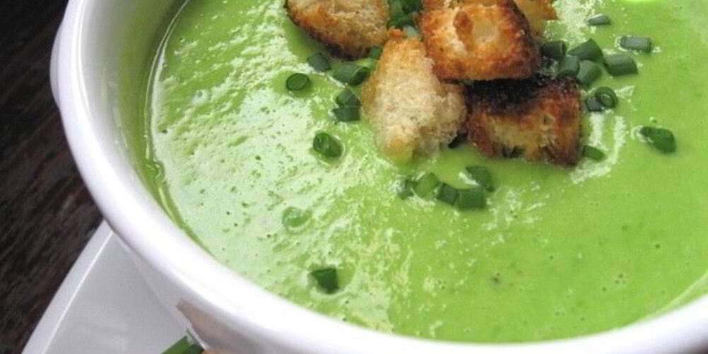 Рецепт супа со свежим горохом