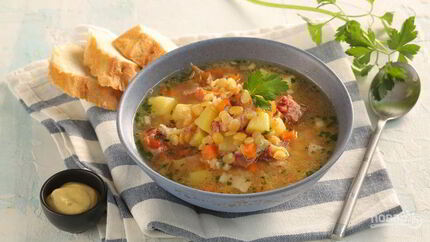 Вкусный гороховый суп