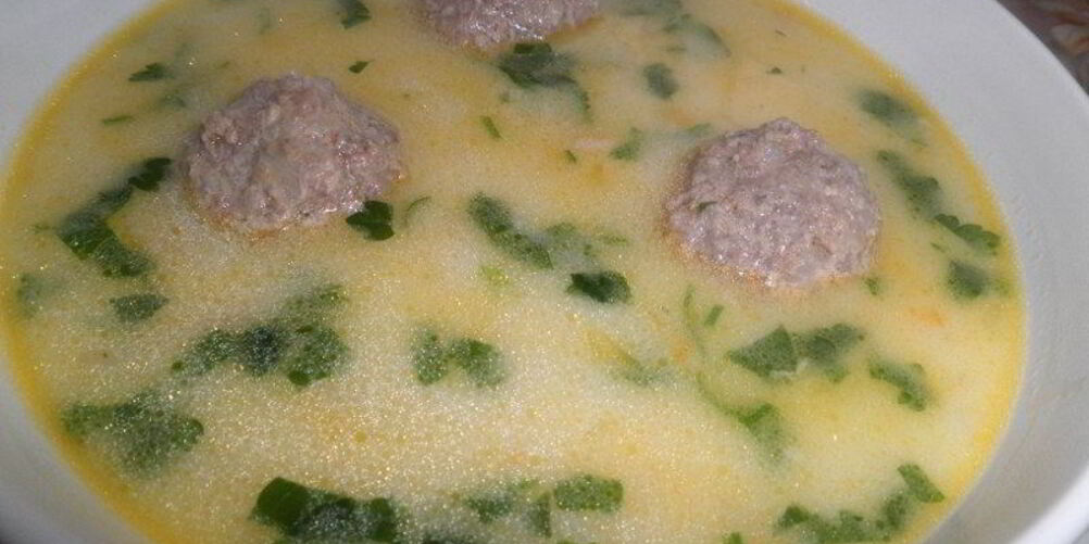 Рецепт греческого супа с фрикадельками
