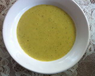 Кабачковый суп в мультиварке