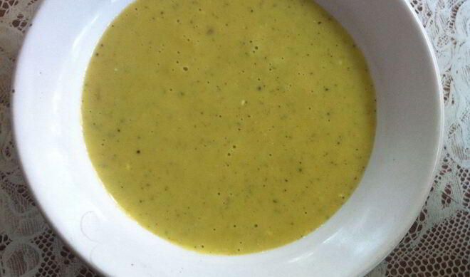 Кабачковый суп в мультиварке