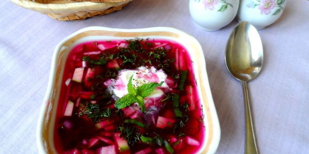 Рецепт холодника из свеклы
