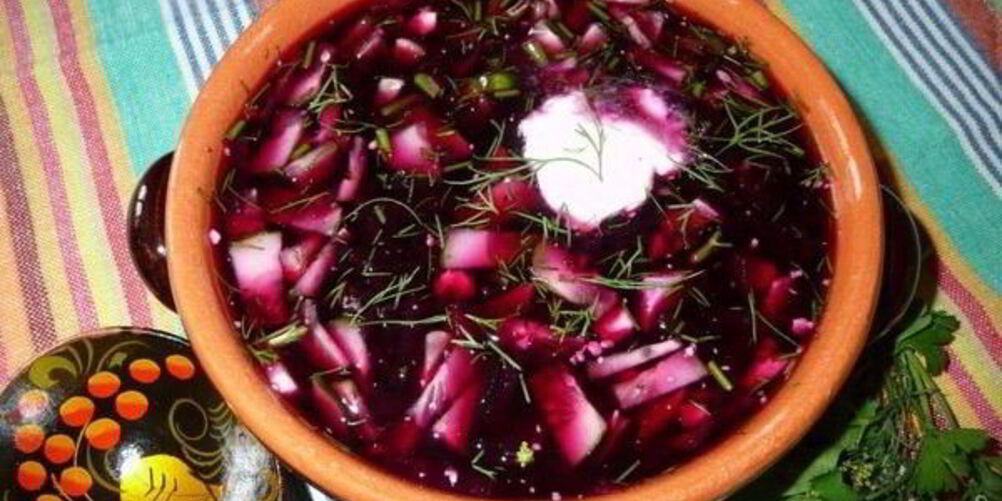 Рецепт холодника на воде