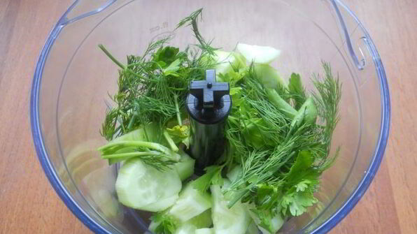 холодный огуречный суп