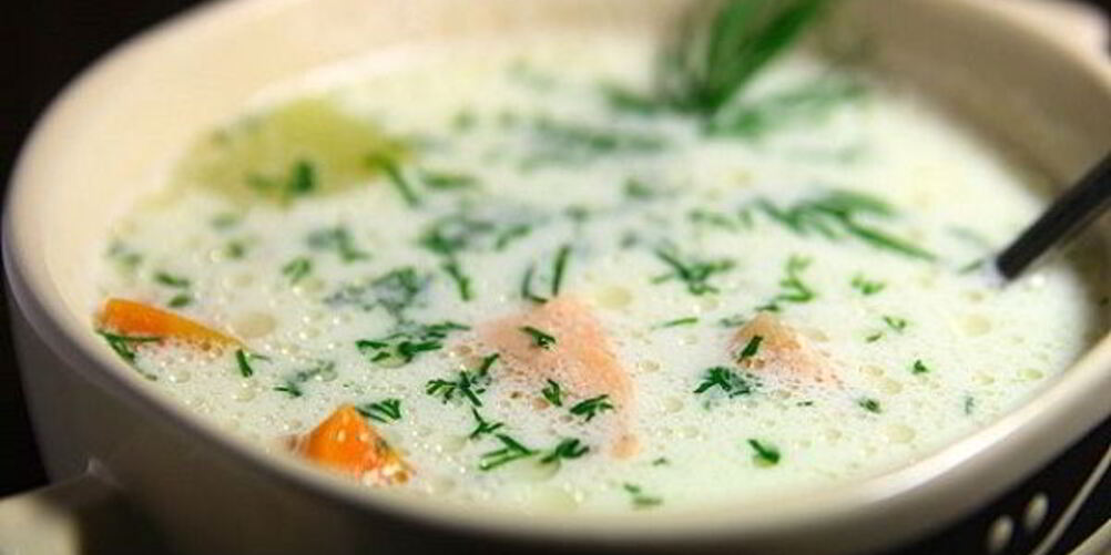 Рецепт холодного рыбного супа