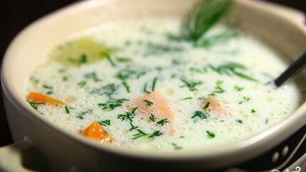 Холодный рыбный суп