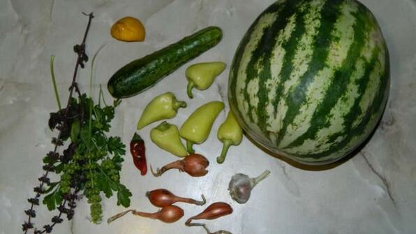 холодный суп гаспачо из арбуза