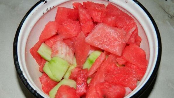 холодный суп гаспачо из арбуза