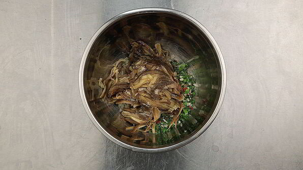 китайский холодный суп из баклажанов