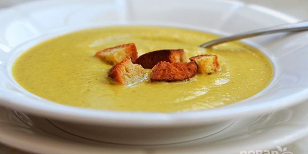 Рецепт крема-супа с брокколи и сыром