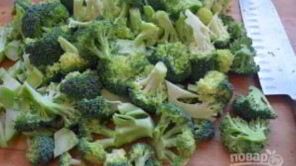 крем-суп с брокколи и сыром