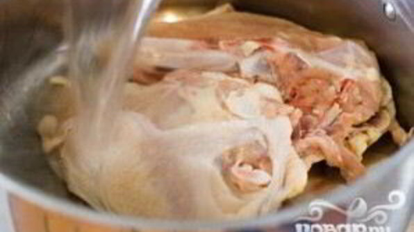 куриный суп с рисом