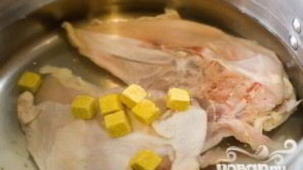 куриный суп с рисом