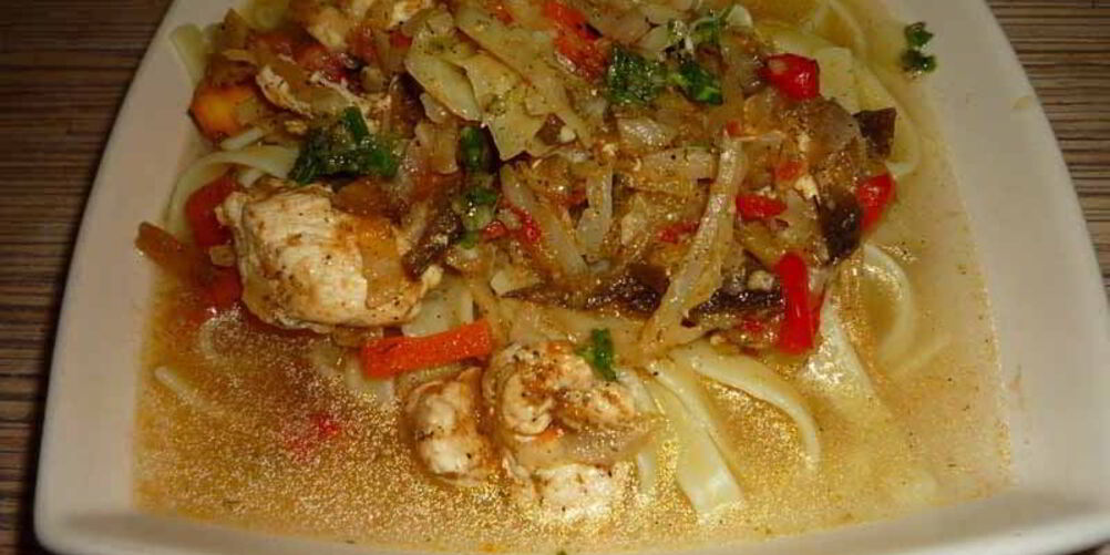 Рецепт лагмана с курицей