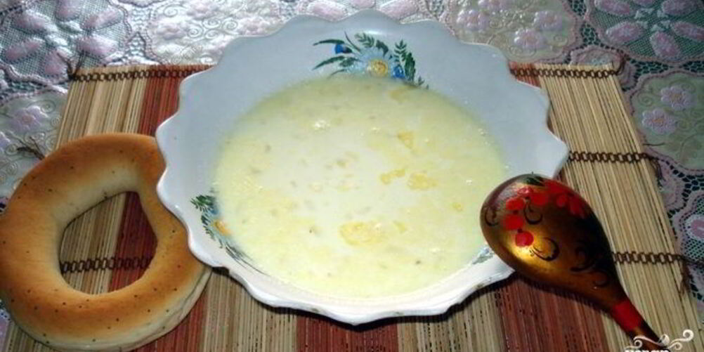 Рецепт молочного супа с картофелем