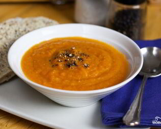 Морковно-имбирный суп