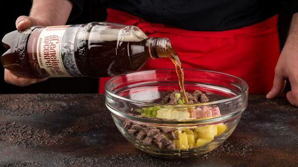 мясная окрошка сборная