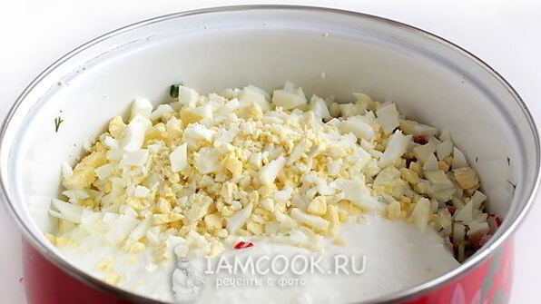 окрошка на кефире с копченой курицей без картошки