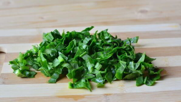 окрошка на кефире с щавелем